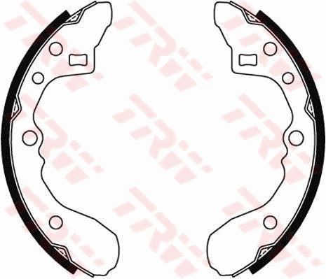 Zestaw szczęk hamulcowych TRW GS8286