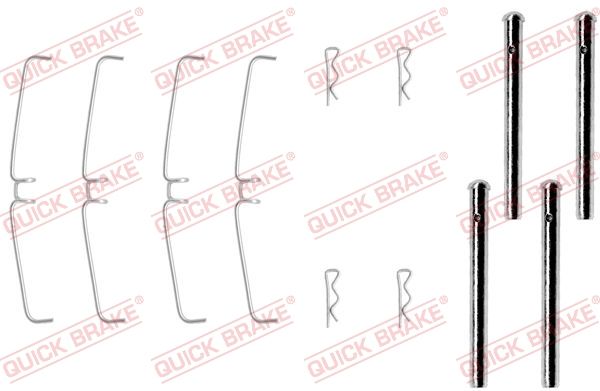 Zestaw akcesoriów, klocki hamulcowe QUICK BRAKE 109-0907