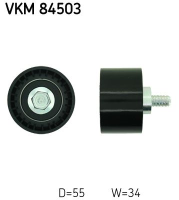 rolka kierunkowa / prowadząca, pasek rozrządu SKF VKM 84503