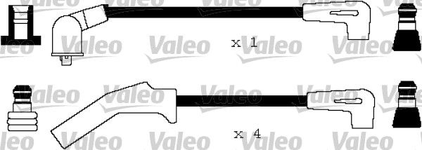 Zestaw przewodów zapłonowych VALEO 346153