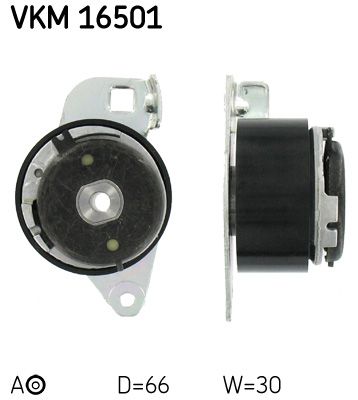 Rolka napinacza, pasek rozrządu SKF vkm 16501