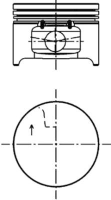 Tłok KOLBENSCHMIDT 40277620