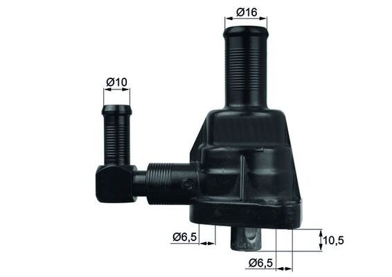 Termostat, płyn chłodzący MAHLE TI21884D
