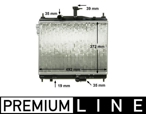 Chłodnica, układ chłodzenia silnika MAHLE cr 1117 000p