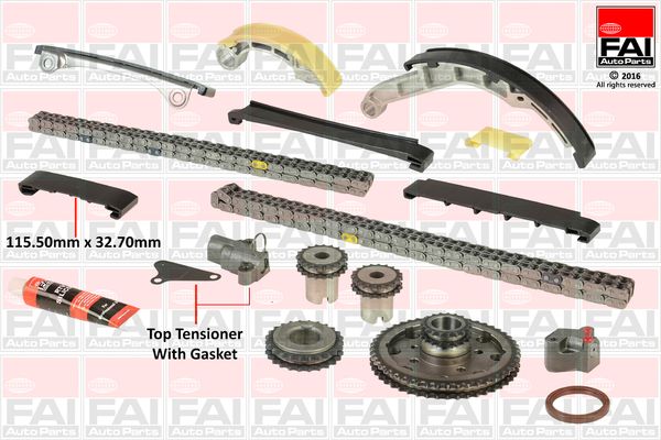 Zestaw łańcucha rozrządu FAI AutoParts tck42-06
