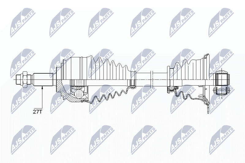 Wał napędowy NTY NPW-RE-153