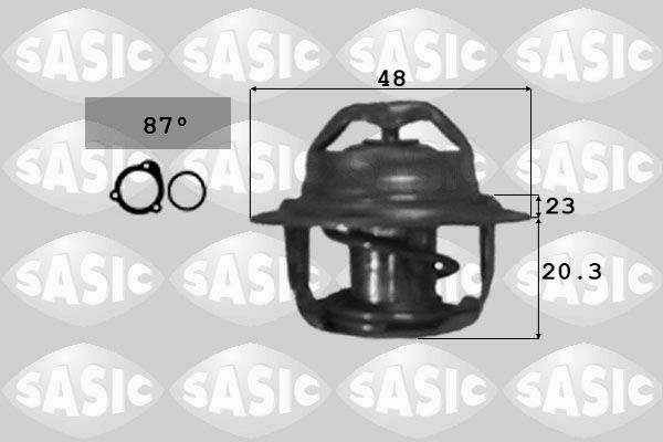 Termostat, płyn chłodzący SASIC 9000294