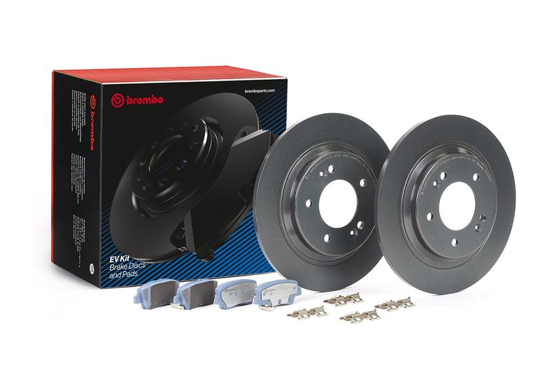 Zestaw do hamulców, hamulce tarczowe BREMBO KT 08 016