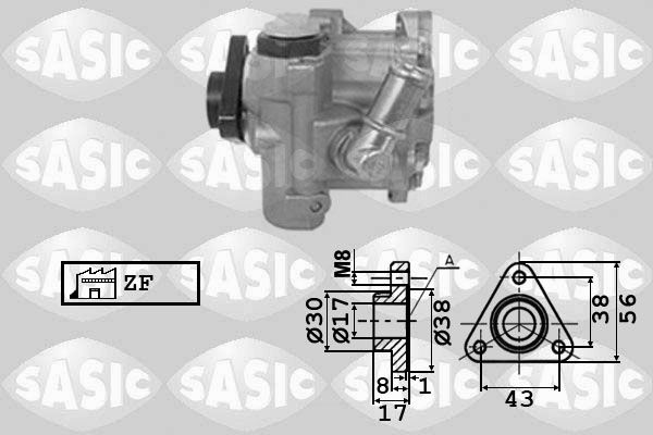 Pompa hydrauliczna, układ kierowniczy SASIC 7076048