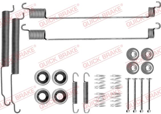Zestaw akcesoriów, szczęki hamulcowe QUICK BRAKE 105-0768