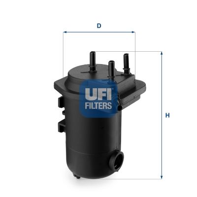 Filtr paliwa UFI 24.051.00