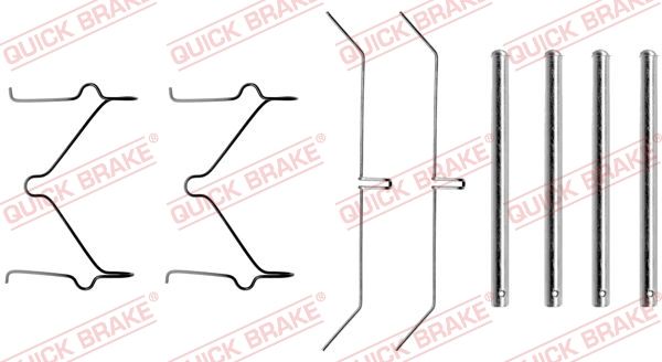 Zestaw akcesoriów, klocki hamulcowe QUICK BRAKE 109-1050