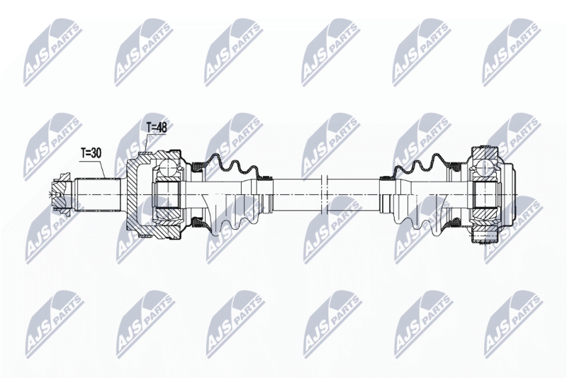 Wał napędowy NTY NPW-BM-109