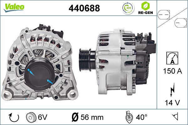 Alternator VALEO 440688
