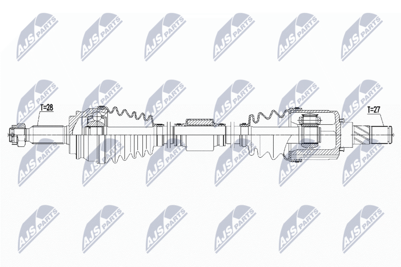 Wał napędowy NTY NPW-MS-061