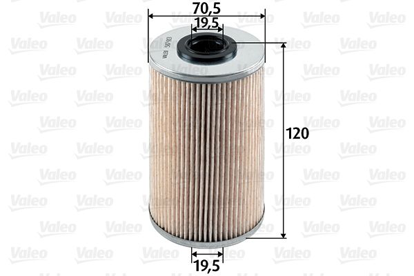 Filtr paliwa VALEO 587913