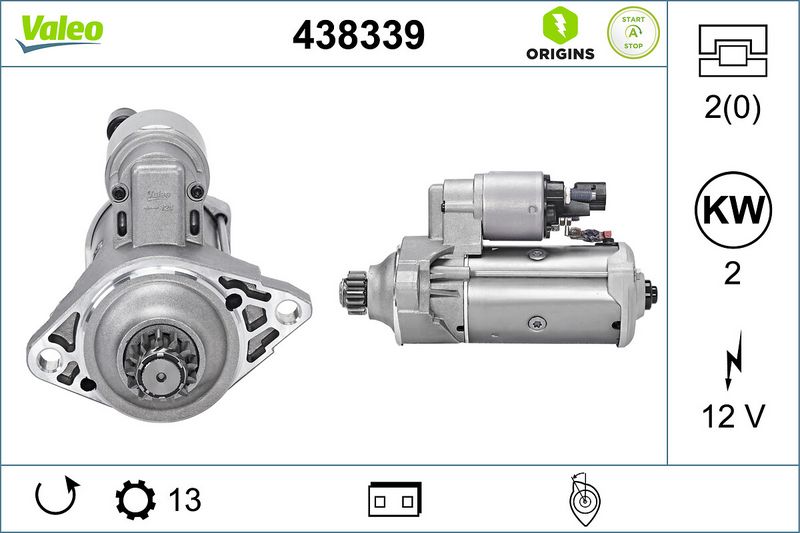 Rozrusznik VALEO 438339