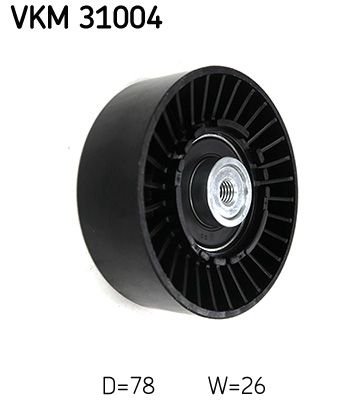 Rolka napinacza, pasek klinowy wielorowkowy SKF VKM 31004