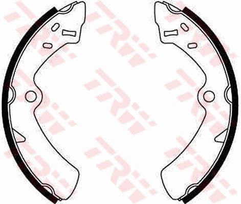 Zestaw szczęk hamulcowych TRW GS8260