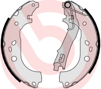 Zestaw szczęk hamulcowych BREMBO S 23 533
