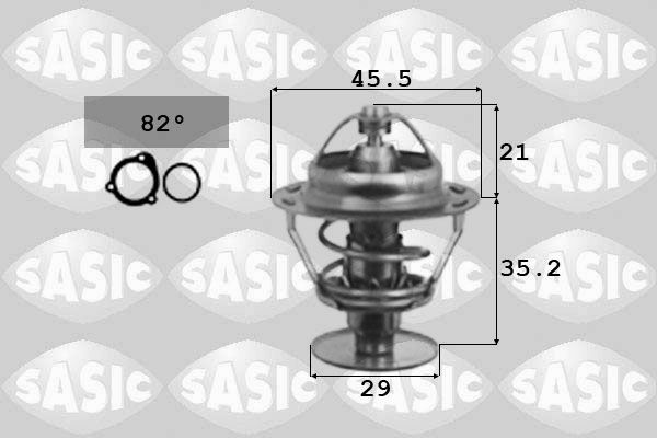 Termostat, płyn chłodzący SASIC 3371541