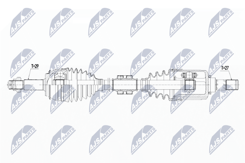 Wał napędowy NTY NPW-NS-078