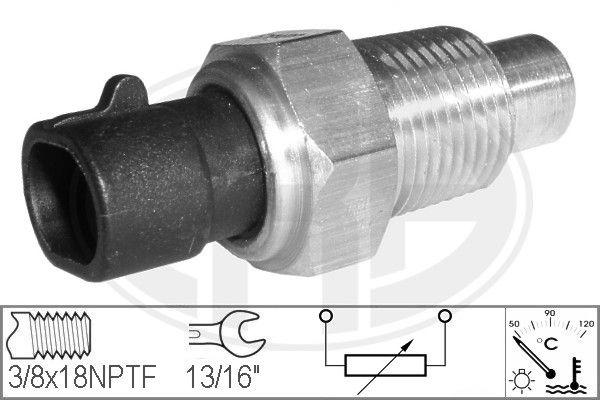 Czujnik, temperatura płynu chłodzącego ERA 330650