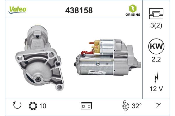 Rozrusznik VALEO 438158