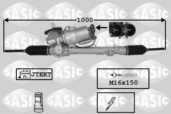 Przekładnia kierownicza SASIC 7170057