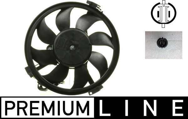 Wentylator, chłodzenie silnika MAHLE CFF3000P