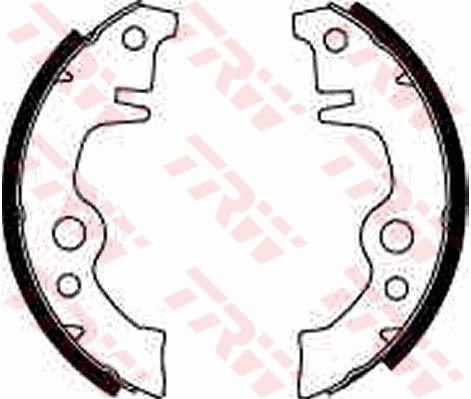 Zestaw szczęk hamulcowych TRW GS8021