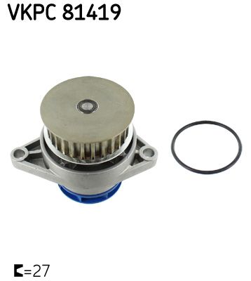 Pompa wody, chłodzenie silnika SKF VKPC 81419
