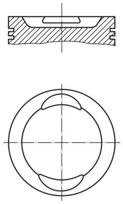 Tłok MAHLE 0094100