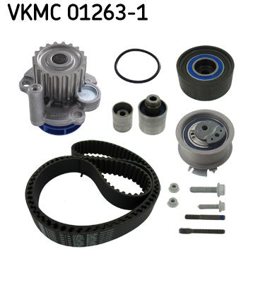 Pompa wody + zestaw paska rozrządu SKF VKMC 01263-1