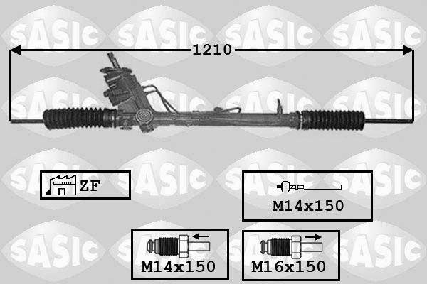 Przekładnia kierownicza SASIC 7006003