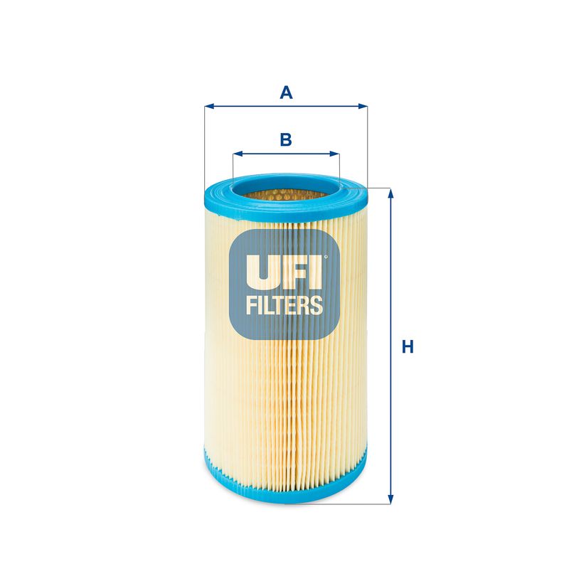 Filtr powietrza UFI 27.630.00