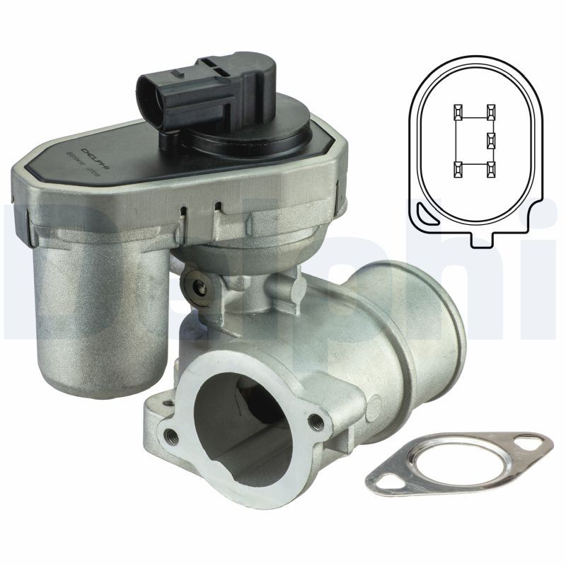 Zawór AGR DELPHI eg10410-12b1