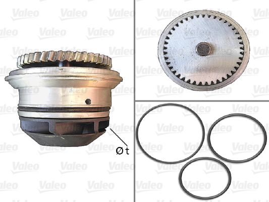 Pompa wody, chłodzenie silnika VALEO 506877