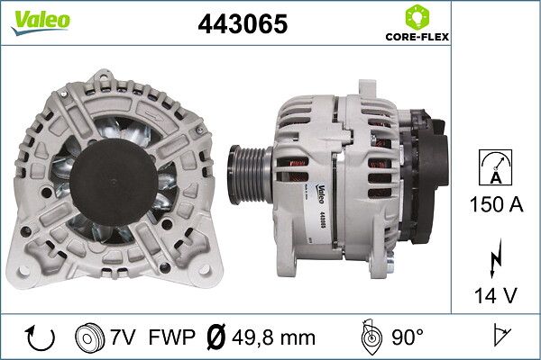 Alternator VALEO 443065