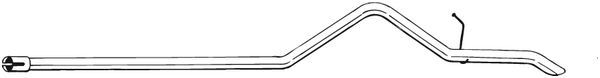 Rura wydechowa BOSAL 900-043