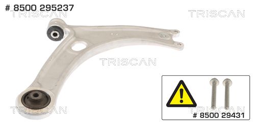 Wahacz, zawieszenie koła TRISCAN 8500295237
