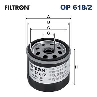 Filtr oleju FILTRON op 618/2