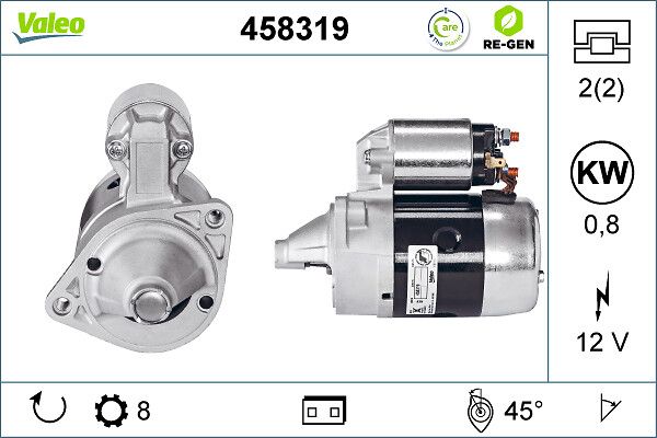 Rozrusznik VALEO 458319