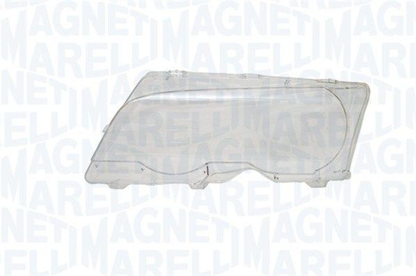Szyba rozpraszająca reflektora, reflektor MAGNETI MARELLI 711305621772