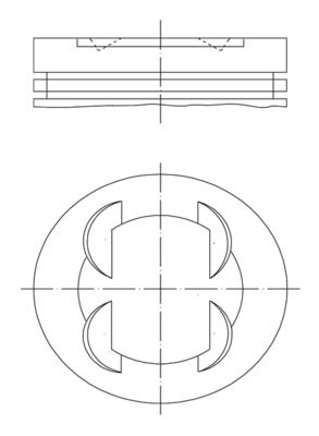 Tłok MAHLE 011PI00110000