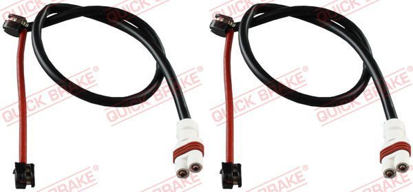 Styk ostrzegawczy, zużycie okładzin hamulcowych QUICK BRAKE WS 0338 A