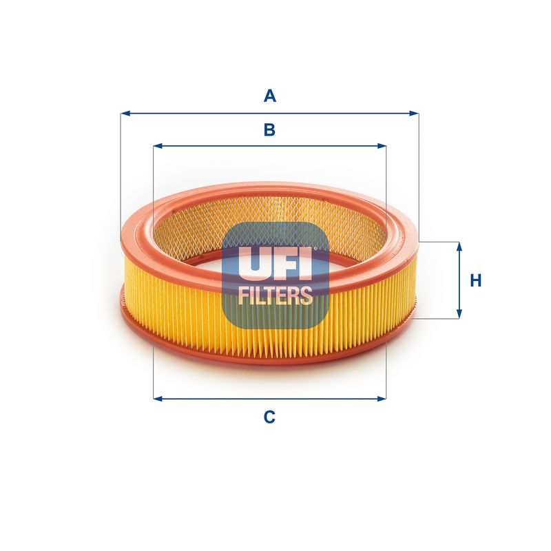 Filtr powietrza UFI 27.719.00