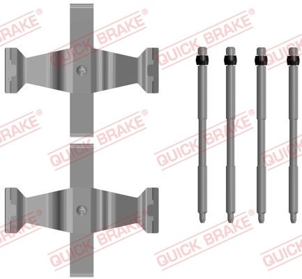 Zestaw akcesoriów, klocki hamulcowe QUICK BRAKE 109-0109