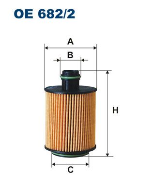 Filtr oleju FILTRON oe 682/2