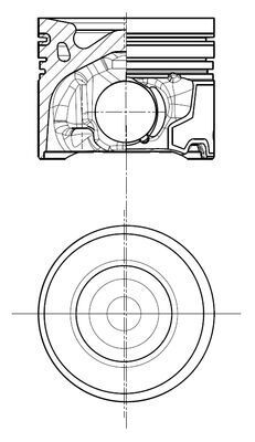 Tłok MAHLE 039PI00139000